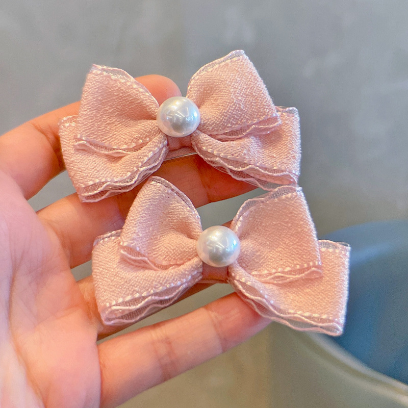 Lace Ribbon Trim - 48 Teile/los Spitzenbesatz Band Schleife Haarspangen