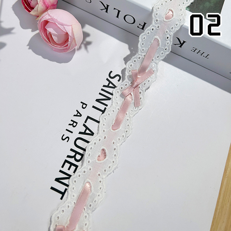 1 Yard Schleife Plissee Spitze – Lace Ribbon Trim Bewertung und Preis