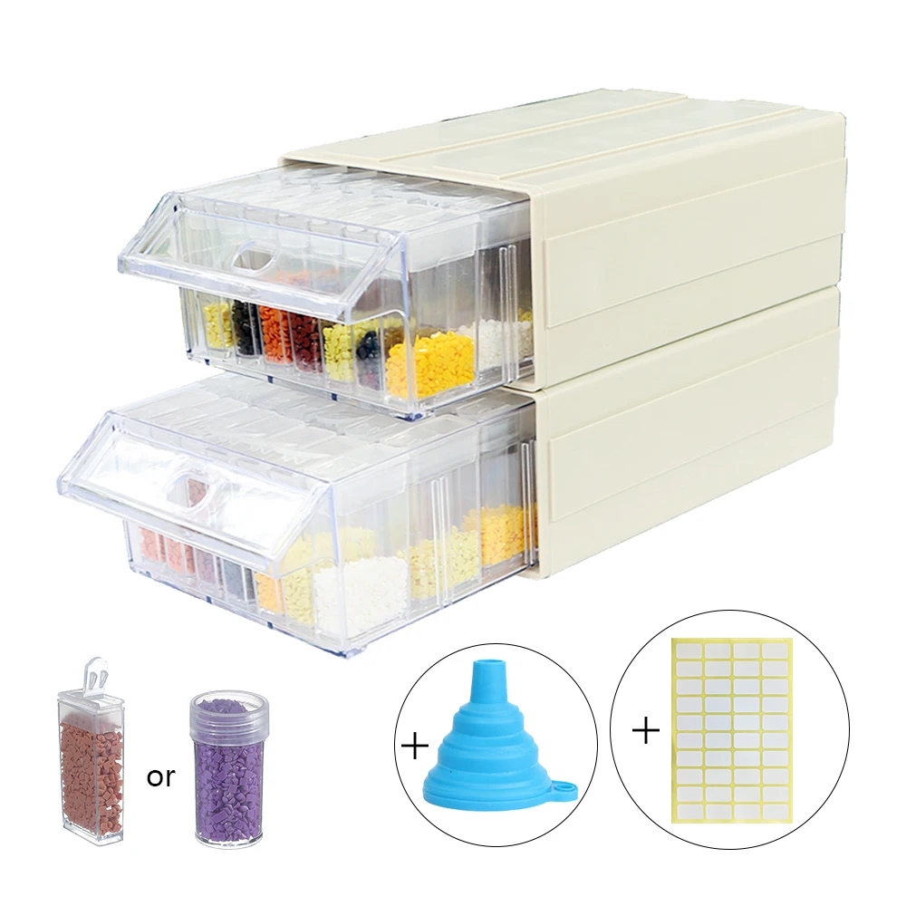 Diamantmalerei Zubehör Werkzeu – Craft Embellishment Storage Bewertung und Preis